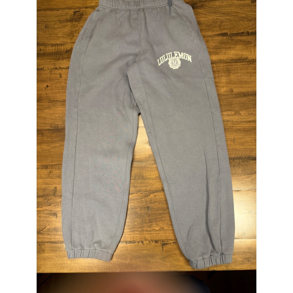Lululemon Athletic Club Graphic Joggers Blue Gray XS